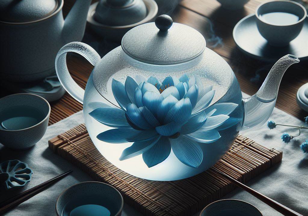 Comment faire du thé au lotus bleu