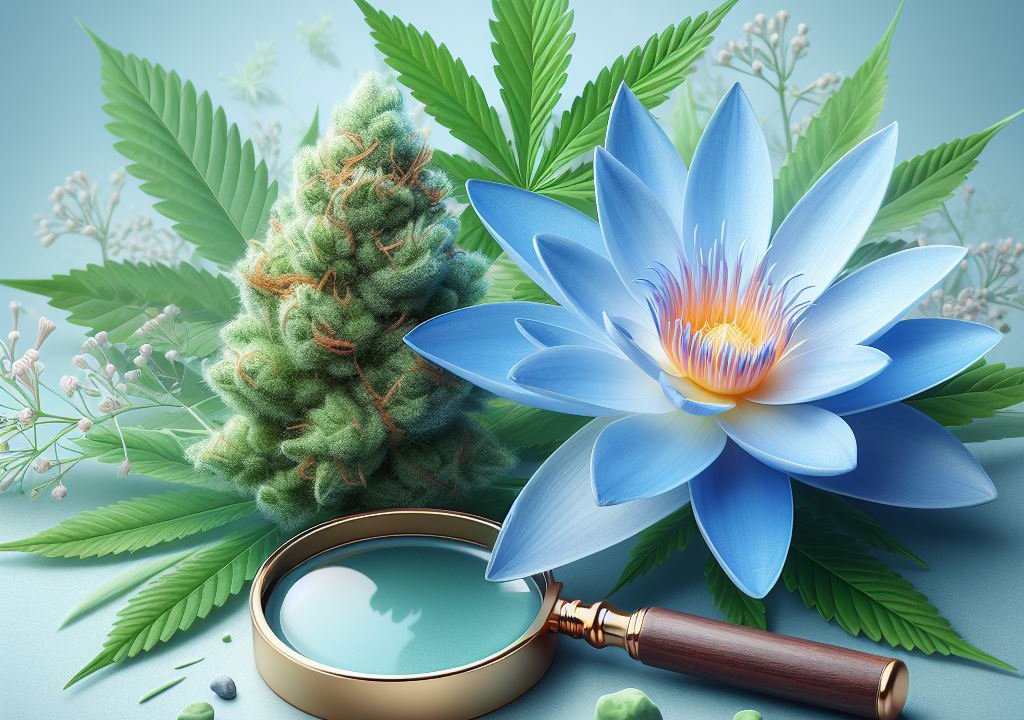 Comparaison des effets psychologiques et physiologiques entre le Lotus Bleu et le Cannabis