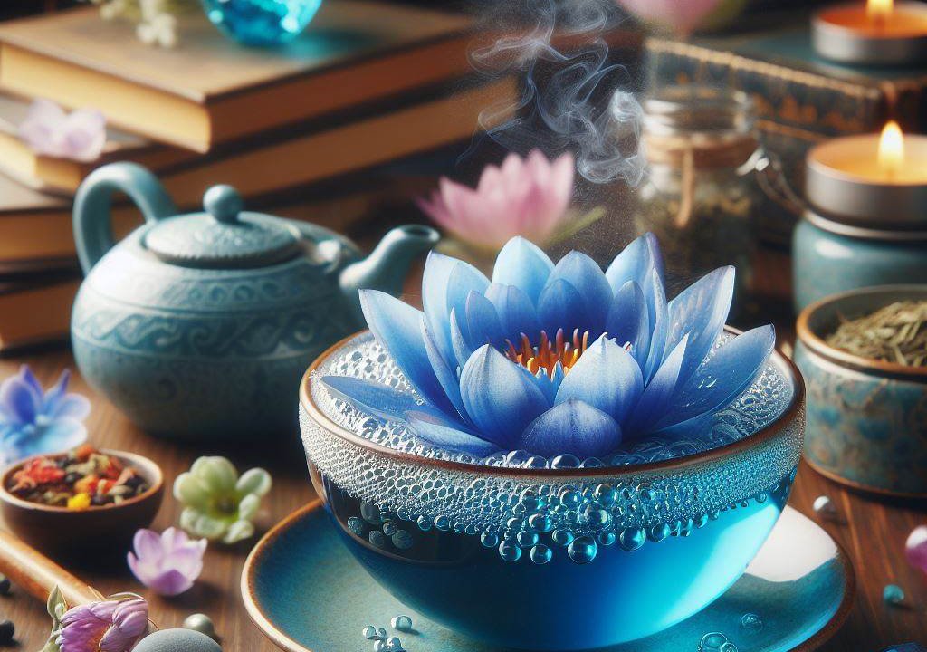 Infusion du Lotus Bleu : Élégance et exotisme dans vos boissons préférées