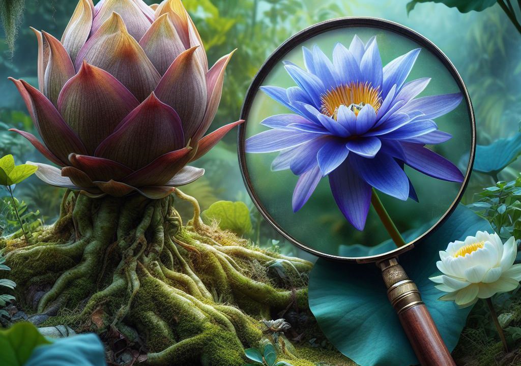 Comparaison : Le Lotus Bleu (Nymphaea caerulea) et l’Ayahuasca