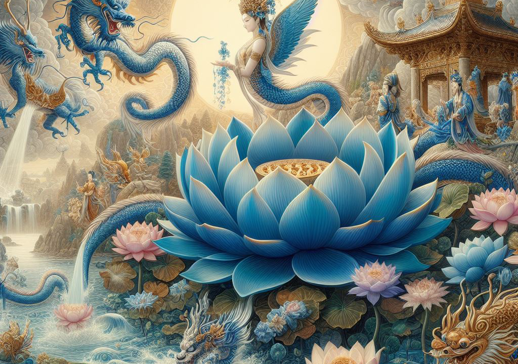 Légendes et mythes autour de la fleur de lotus bleu