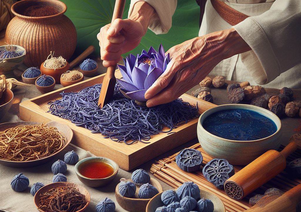 Les méthodes de préparation traditionnelles du Lotus Bleu dans la cuisine