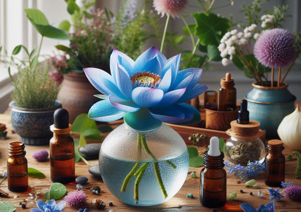 Lotus Bleu et Hortithérapie : Les bienfaits de la présence de cette plante