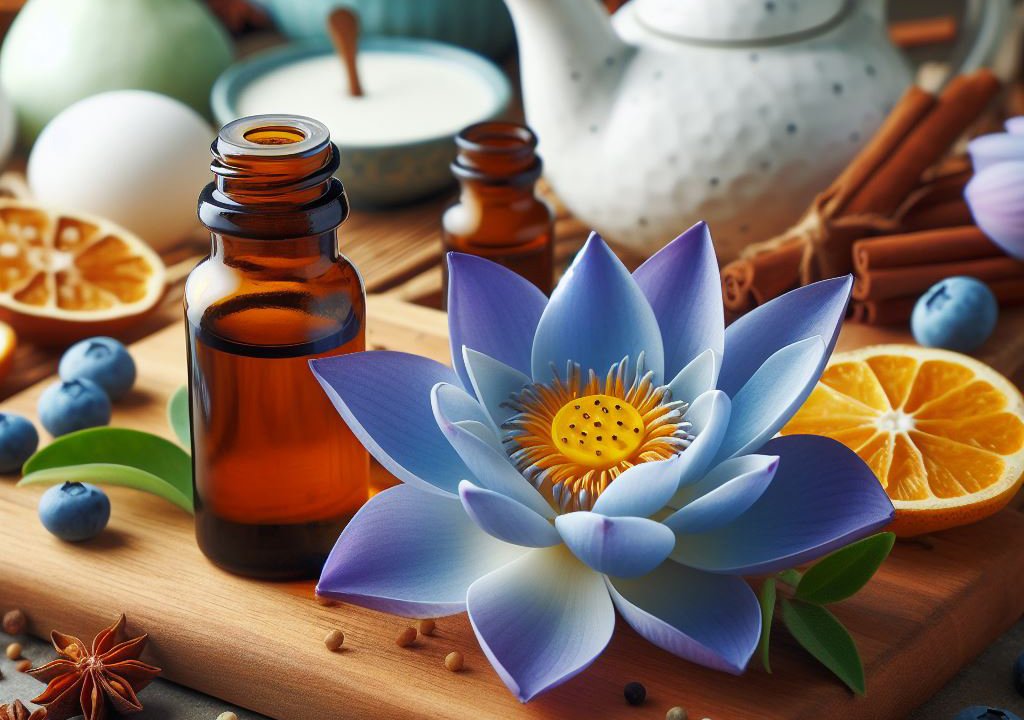L’huile essentielle de lotus bleu dans la cuisine : Astuces et recettes