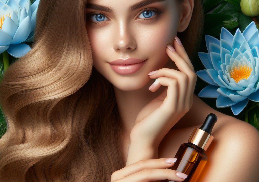 L’huile essentielle de lotus bleu dans les soins capillaires : Masques et traitements