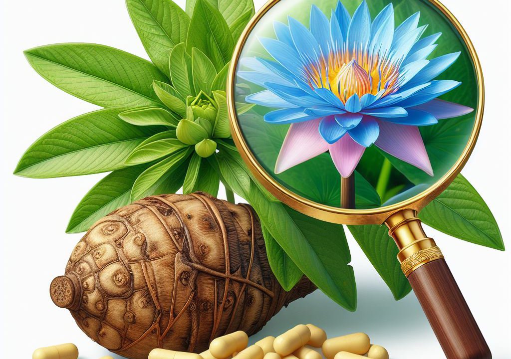 Comparaison : Le Lotus Bleu (Nymphaea caerulea) et le Kava (Piper methysticum)