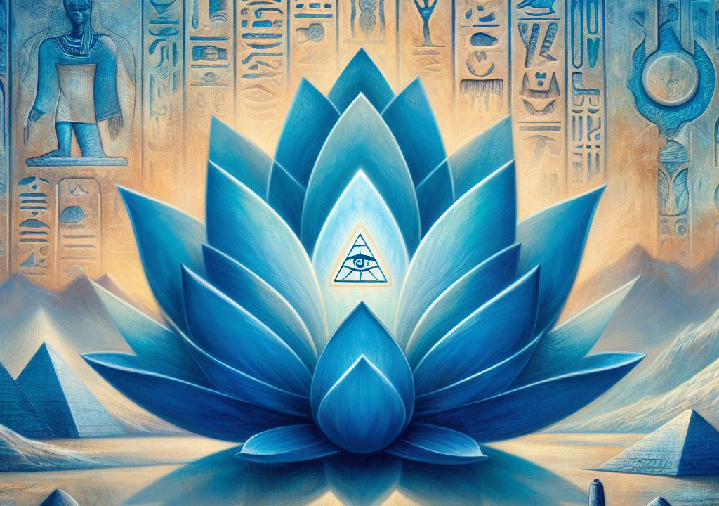 Le lotus bleu dans la mythologie égyptienne